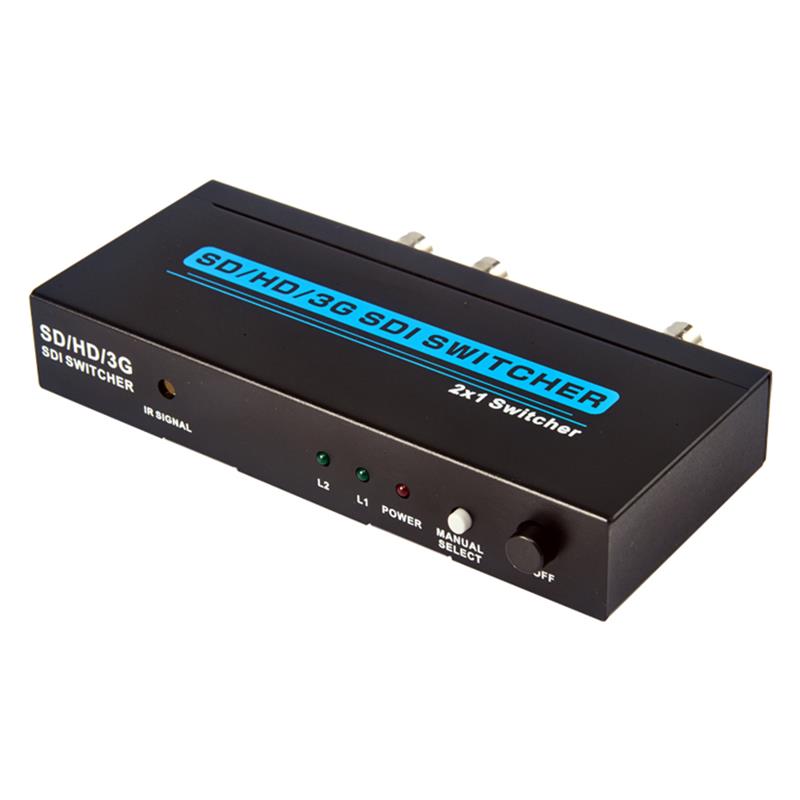SD/HD/3G SDI 2x1 SWITCHER Support 1080P