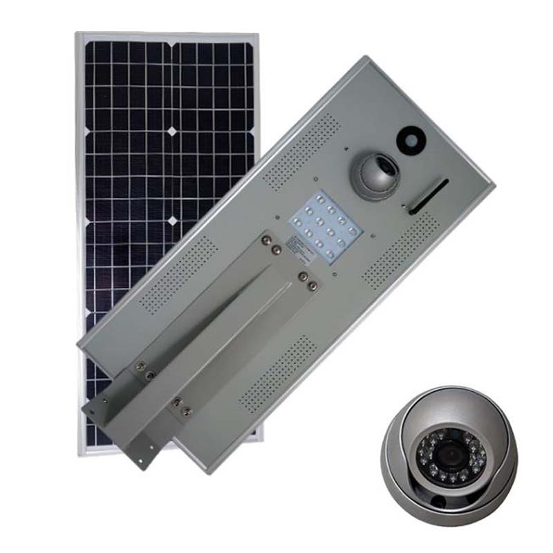 Kaikki yhdessä Solar Led -katuvalossa