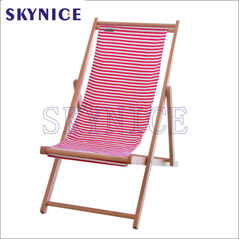 Top Sale Wooden Beach Lounge -tuoli