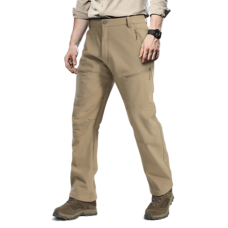 OEM Tukkukauppa Kampaus Kalastus Fleece Outdoor Softshell Houston Housers with Zipper Pocket, Trekking Pants,Garment Manufactuer