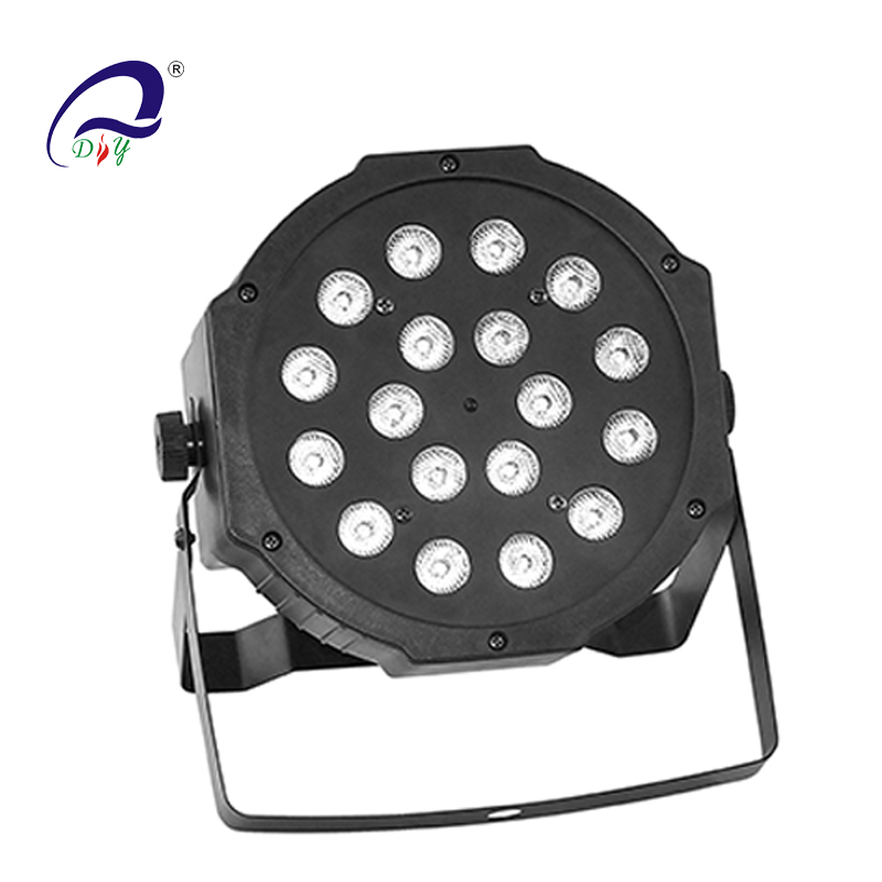 PL60 18pcs*1W RGB LED Slim Par Light for Stage