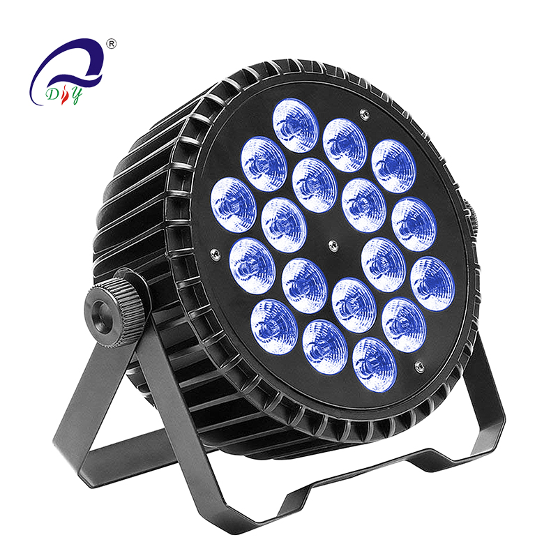 PL35 18PCS Silent Aluminum LED Wash Par yökerho Light
