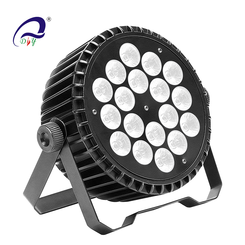 PL35 18PCS Silent Aluminum LED Wash Par yökerho Light