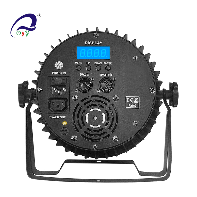 PL35 18PCS Silent Aluminum LED Wash Par yökerho Light