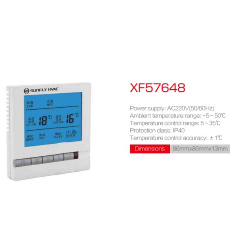 Sunfly XF57648 Regulatory Switch Thermosat Digital Lämpötila Regulatory Digital Lämpötila Reg.