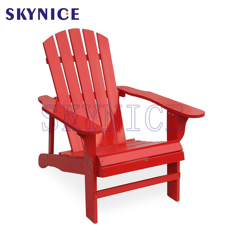 Outdoor Modern Beach Wood Adirondackin tuoli
