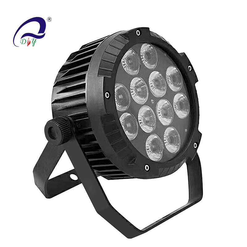 PL20 12PCS Vedenkestävä IP65 LED Par- vaiheen valo