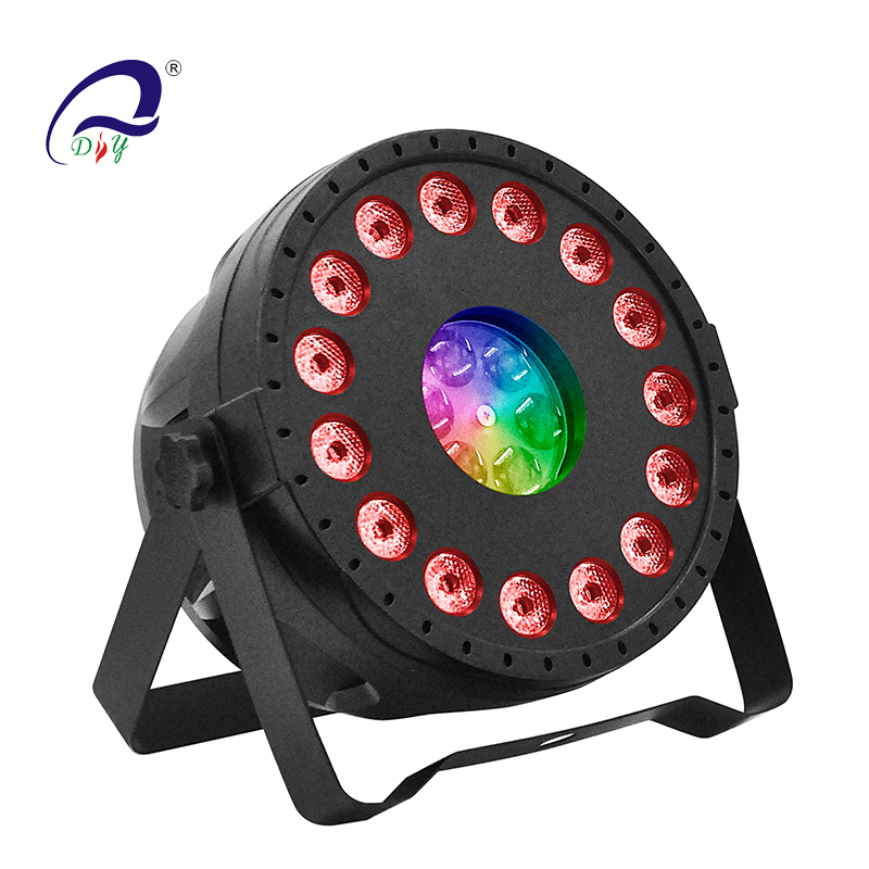 PL6 Gobo+Par LED Kauko- ohjaus Party Disco Light