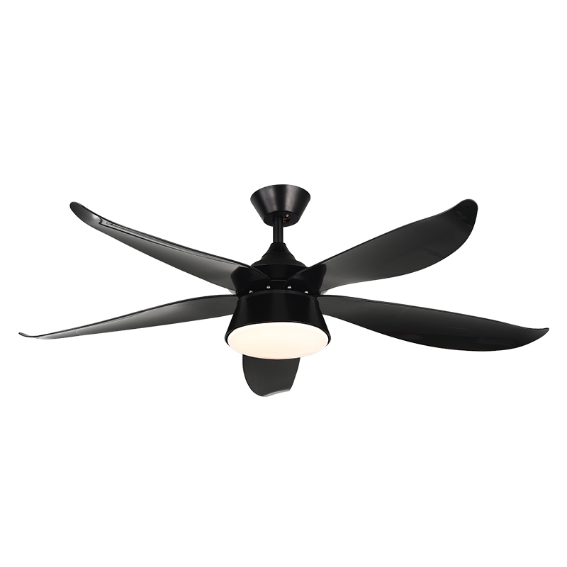 56 Inches DC Motor New Decorative Ceiling Fan Light with Remote Controller Dimming Led Lamp