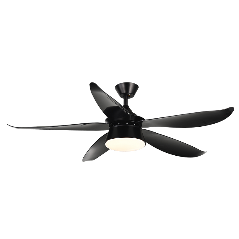 56 Inches DC Motor New Decorative Ceiling Fan Light with Remote Controller Dimming Led Lamp