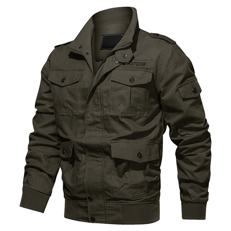 Outdoor Work Jacket rento Fashing Pilot Sping takki räätälöity pommitakki