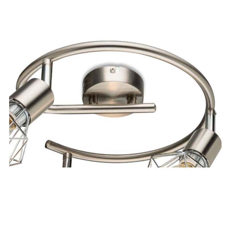 Täplä kevyt-3, jossa on metallinen nokkosen sävy