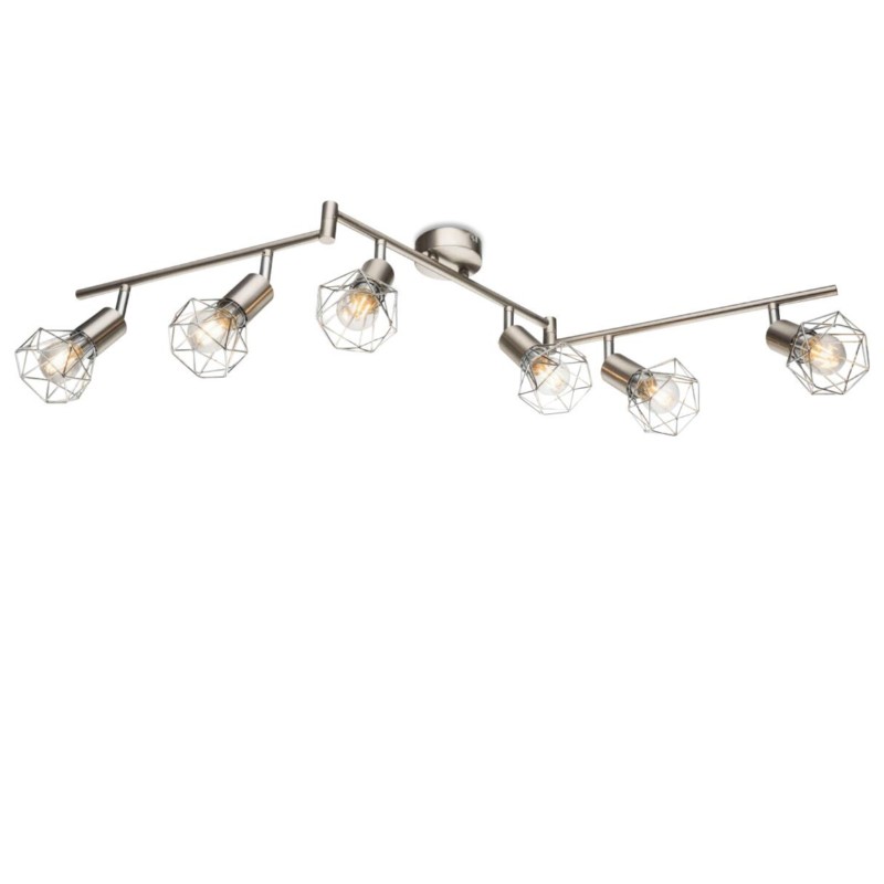 Spot light-6 metallisella verkkoverkolla