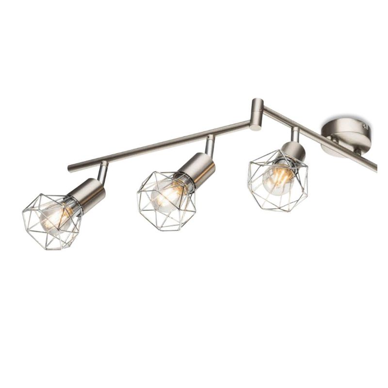 Spot light-6 metallisella verkkoverkolla