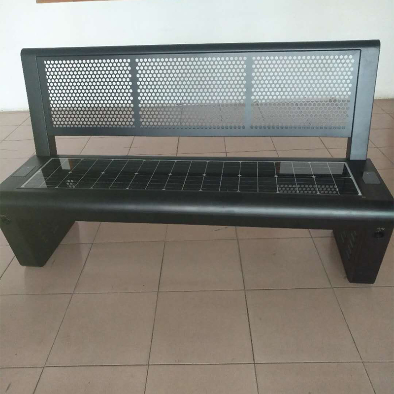 Langaton lataustehtaan edistäminen Hinta Urban Seas Smart Solar Bench