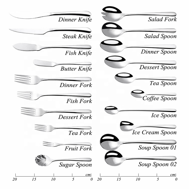 Tukkukauppa Gold Silver Silverware 18/8 Golden Western Custom Logo Flatware Stainless Steel Metal Hotel Cutlery Set