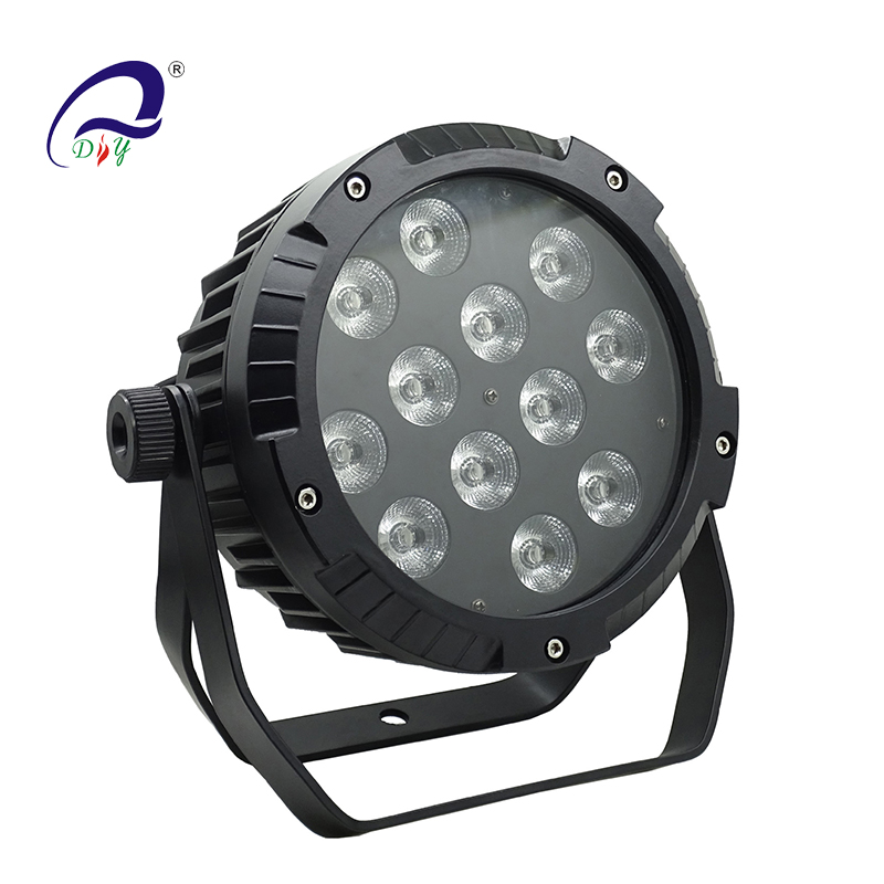 PL20 12PCS Vedenkestävä IP65 LED Par- vaiheen valo
