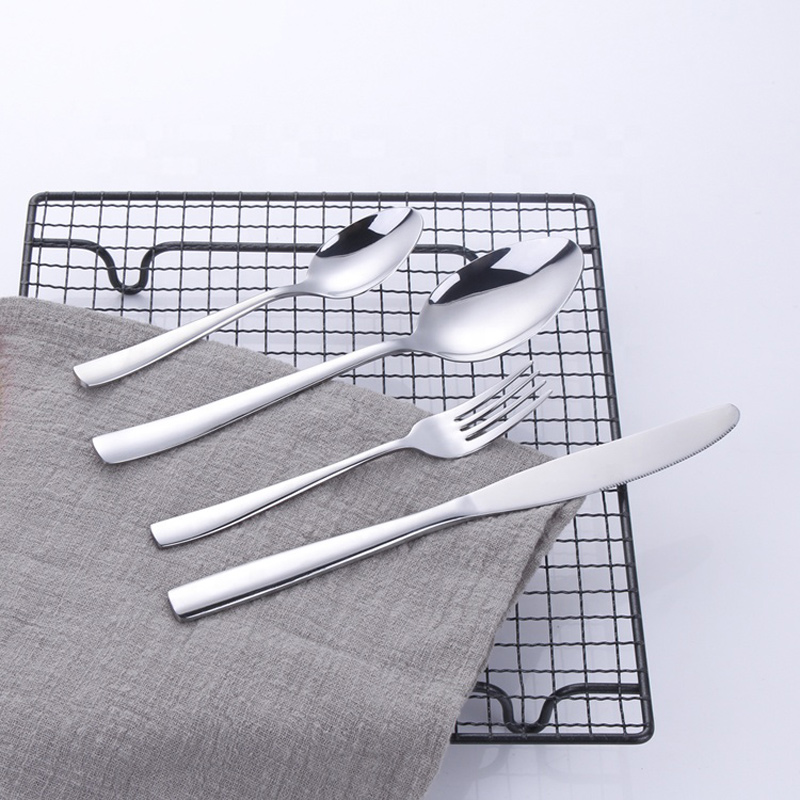 Morden 19PCS yksinkertainen / klassinen muotoilu peili puolalainen metallisia astiasarjat