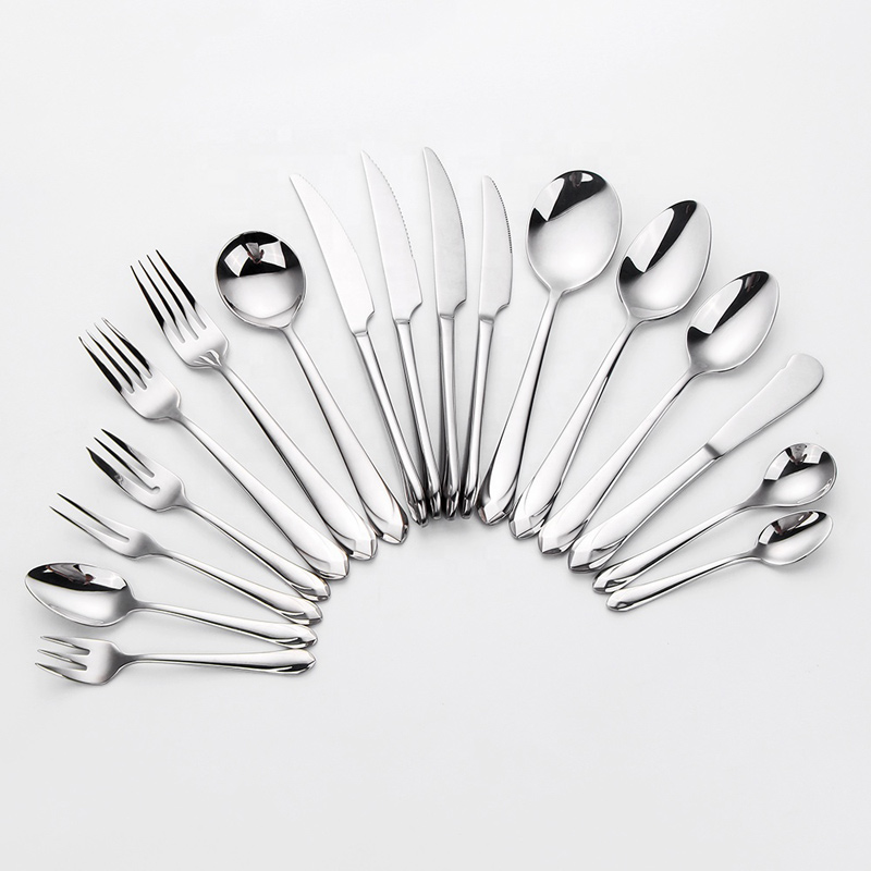 moderni korkealaatuinen 17pcs irtotavarana ekohäät dinnerware set ruokailuvälineet ruostumaton teräs