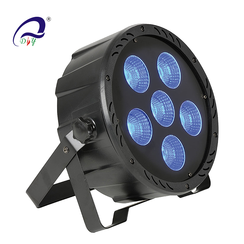 PL101 6PCS LED COB 200W Par Can Valo diskoon