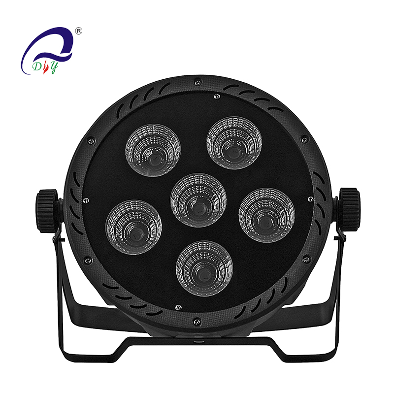 PL101 6PCS LED COB 200W Par Can Valo diskoon