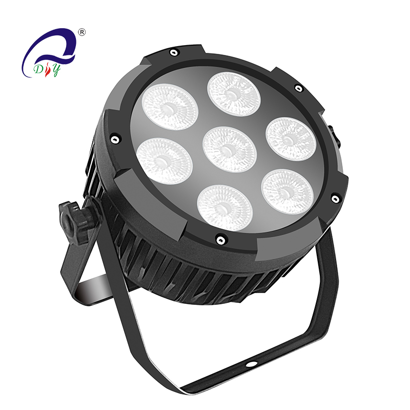 PL17 7PCS vedenpitävä IP65 LED Par -valo