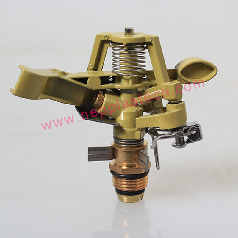 Maatalouden kastelu metallin törmäysprinklerit