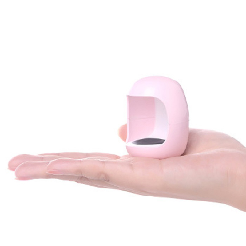 3W: n UV-USB-kynsienkuivain kynsigeelikovetuslaite 30s: n nopea munamuoto led-kynsien kuivauslamppu ilman kynttiläkaapelia kynsitaide salonkiin