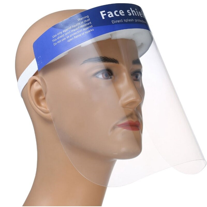 Plastiikkakasvosuojus Saliva-esto Windstode Dustyplace Safety Face Shield Full Face Shield Face Factor Face Cover Men Women