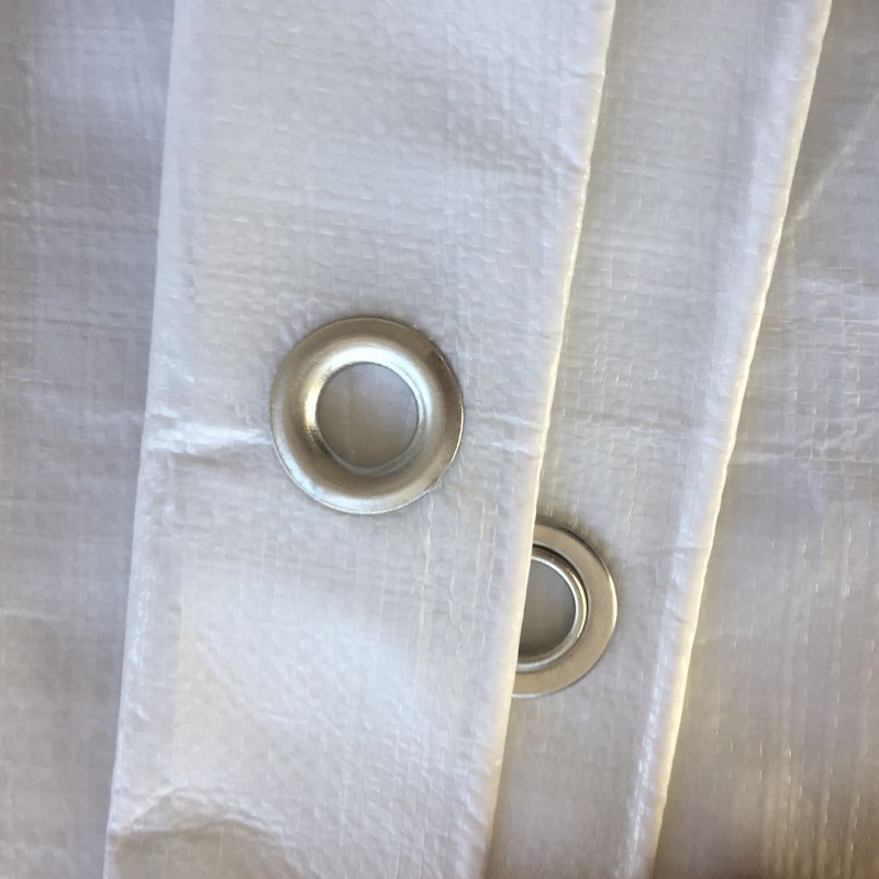 Vedenkestävä tulenkestävä Neitsyt PE Coated Fabric Laminoidut muoviset peitteet