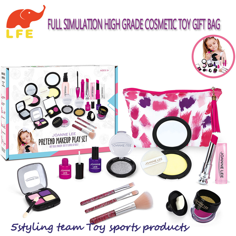 Lapset ja tytöt\\ koristeet, kosmetiikka, toalettitarvikkeet ja lelut, blinger\ n perheen simulointi, prinsessa\ n meikkauslelut