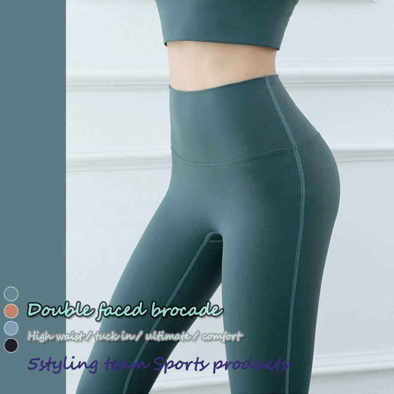 2020 Uusi Eurooppa ja Yhdysvallat hip lift korkean vyötärön kuntohousut, ei kiusallista alastomuutta, juoksuhousut