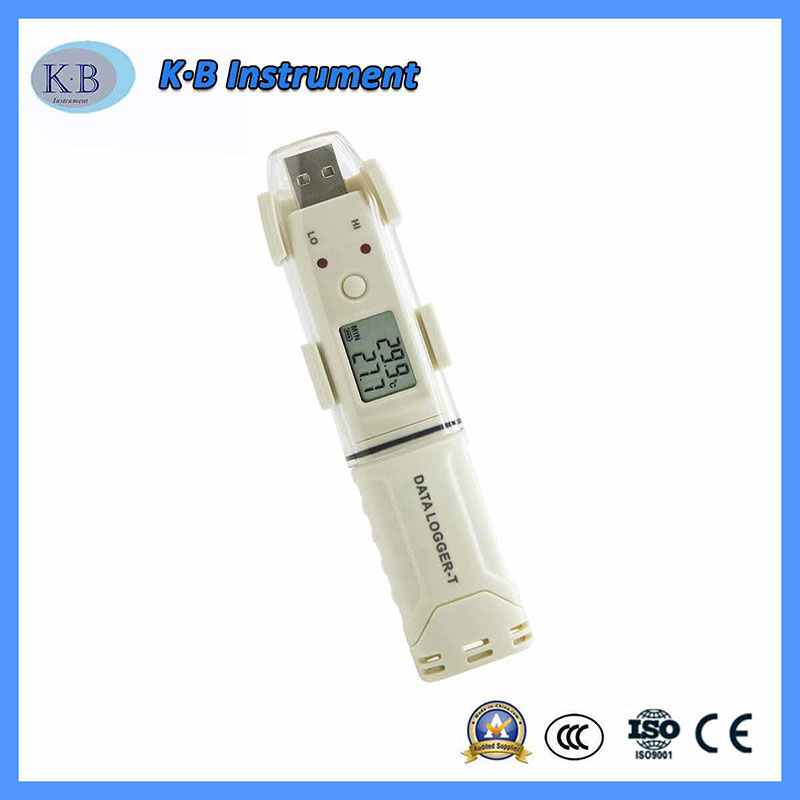 GM1366 Korkealaatuinen USB Digitaalinen kosteus ja lämpötietojen loki Digitaalinen lämpötallennin Lämpömittari
