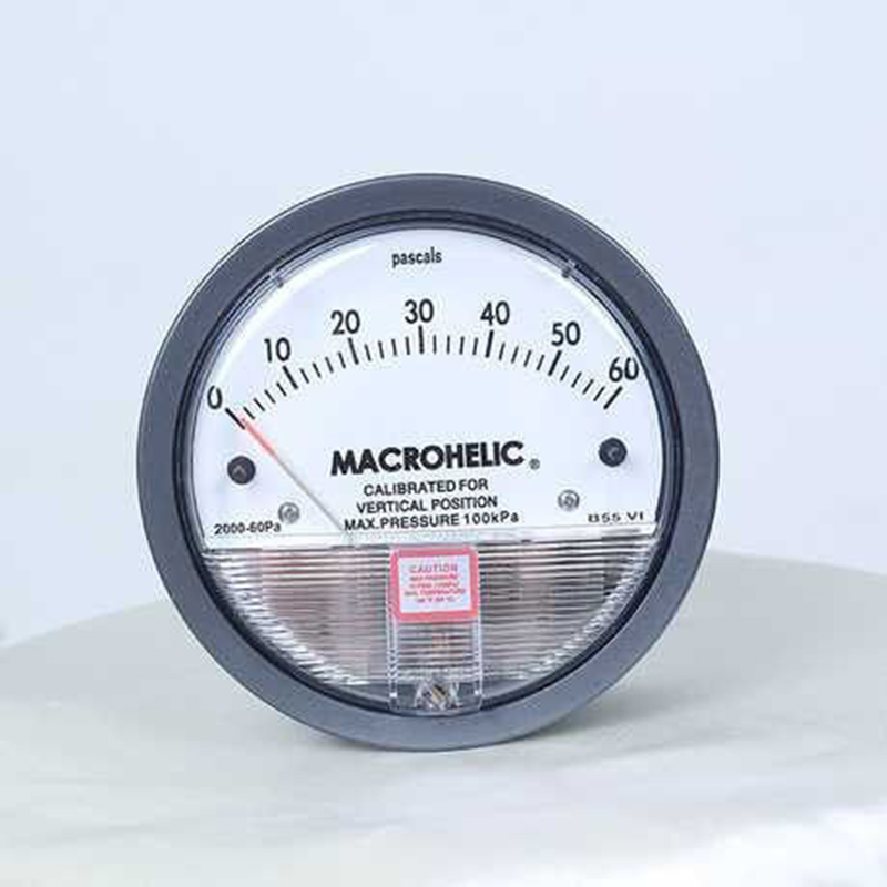 4 Inch 100mm Ilmanlasku Painemittari Magnehelic Gauges ja 6mm Kirkas PVC Tube