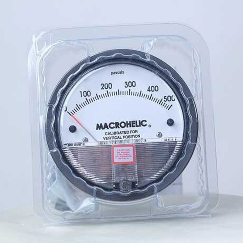 4 Inch 100mm Ilmanlasku Painemittari Magnehelic Gauges ja 6mm Kirkas PVC Tube