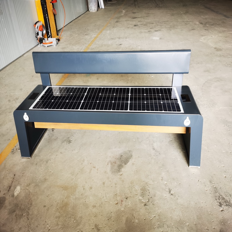 Best Factory Promotion Price Professional Manufacturer High Quality Smart Smart Solar Bench Kiinasta