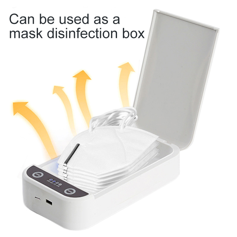 Disinfection Machine UV Sterilizer Sellofoni Naamiomaski Disection Box Sterilisation Box