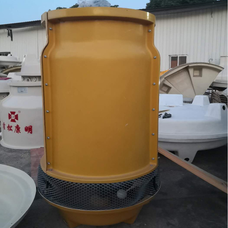 Pienen jäähdytystornin asennuksen mallikaavio