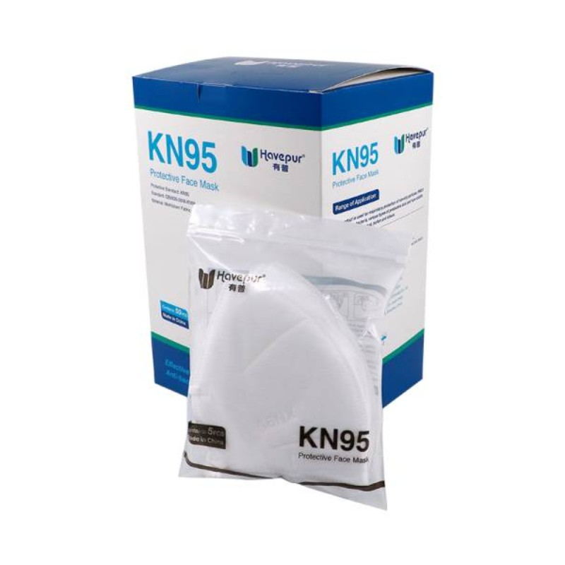 Kn95 respirator in koreankielinen versio (sisäänrakennettu viisi kerrosta)