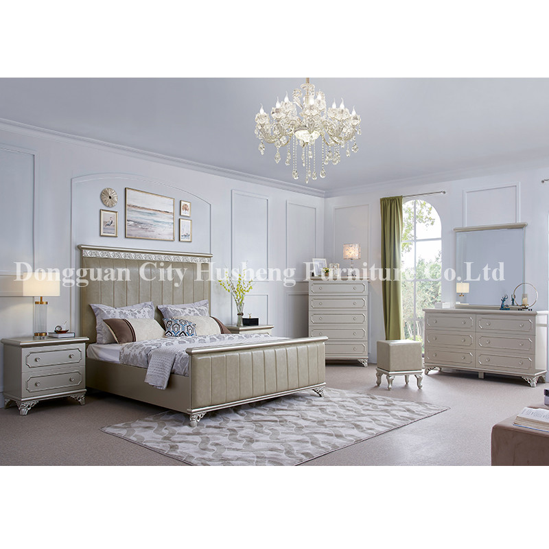 Nykyaikainen Noe Classic Bedroom Furniture Set of Good Quality