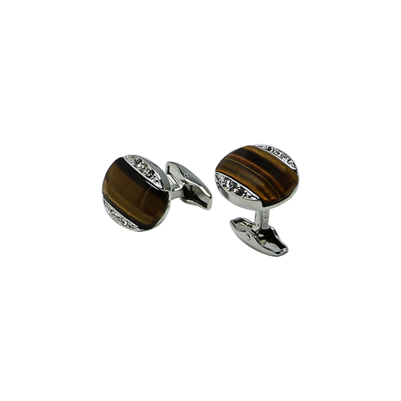 Tiger s Eye Vintage Shirts Cuff Links