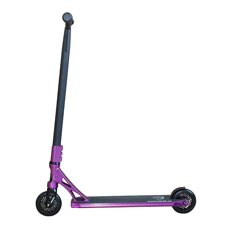 120mm stunt skootteri (anodisoitu violetti)