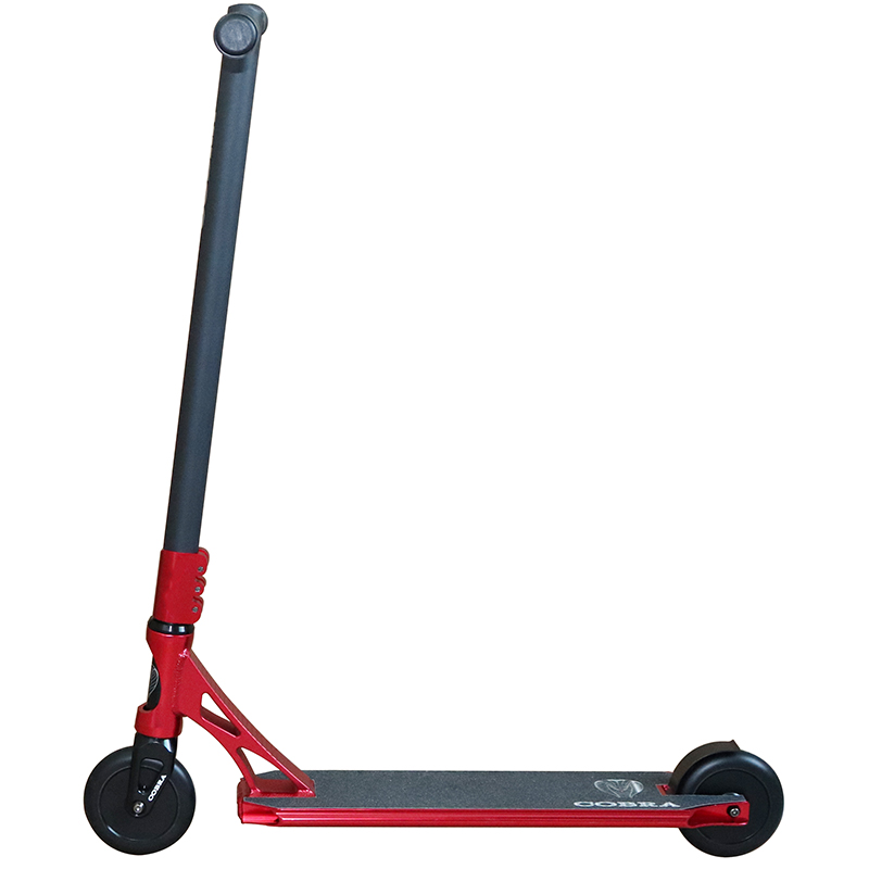 120mm stunt skootteri (anodisoitu punainen)