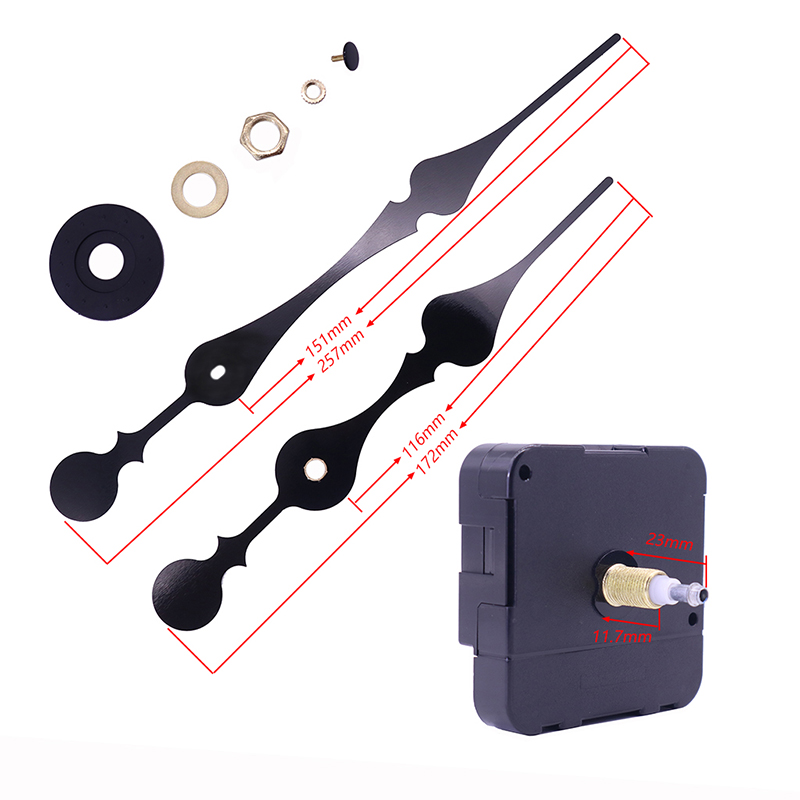 kuuma myynti 20mm supermomentti I akselin kellon liike ja iso kellon käsissä