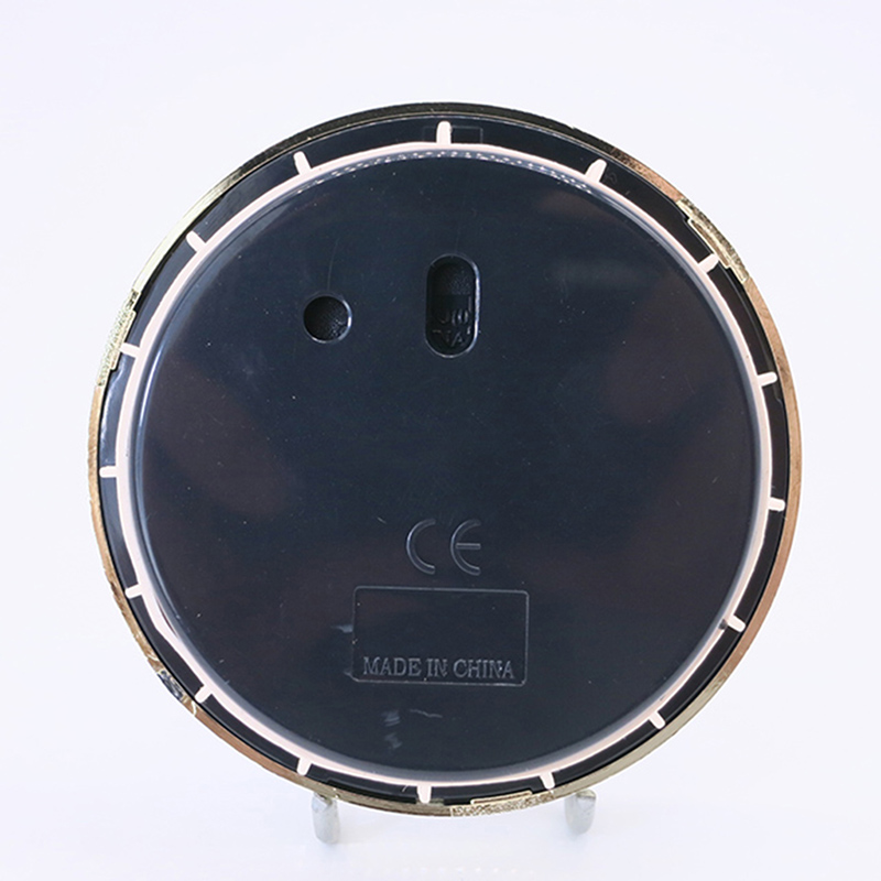 70mm kultarunko valkoinen pohja pyöreä kellon ympäri