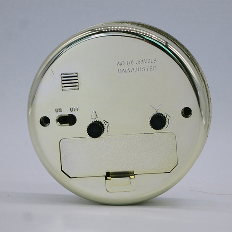 89mm halkaisija, kultainen herätyskellon painatus