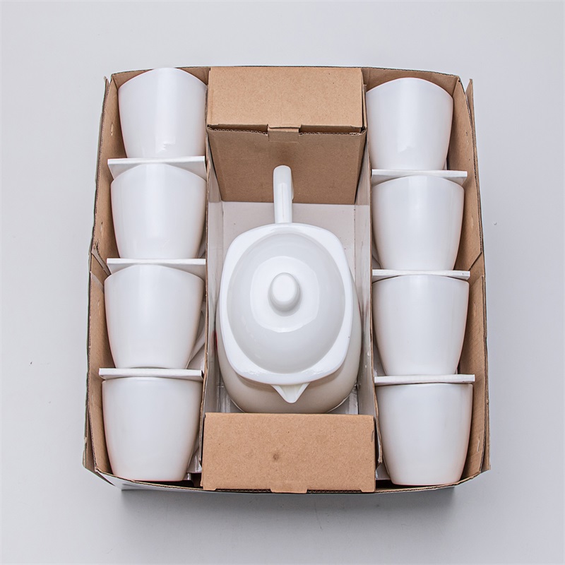 opaali lasi- lasiastia- ateriasarja - SQUARE COFFEE SET