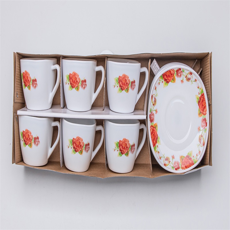 opaalilasiset lasiastiat (CUP Set) 220CC CUP Set