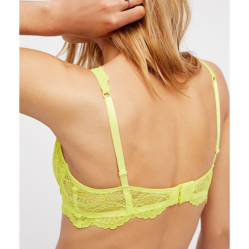 Lace Plunge Underwire.