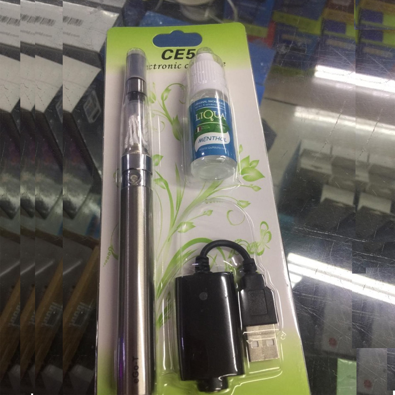 Factory Tukkukauppa Stainless Steel EGO-CE5 Vape Pen Cotton Coil Electronic Cigarette